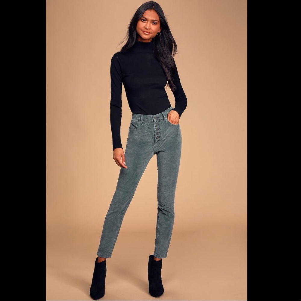 NWT Free People Sun Chaser Skinny Cord Pants 27 - Picture 2 of 13